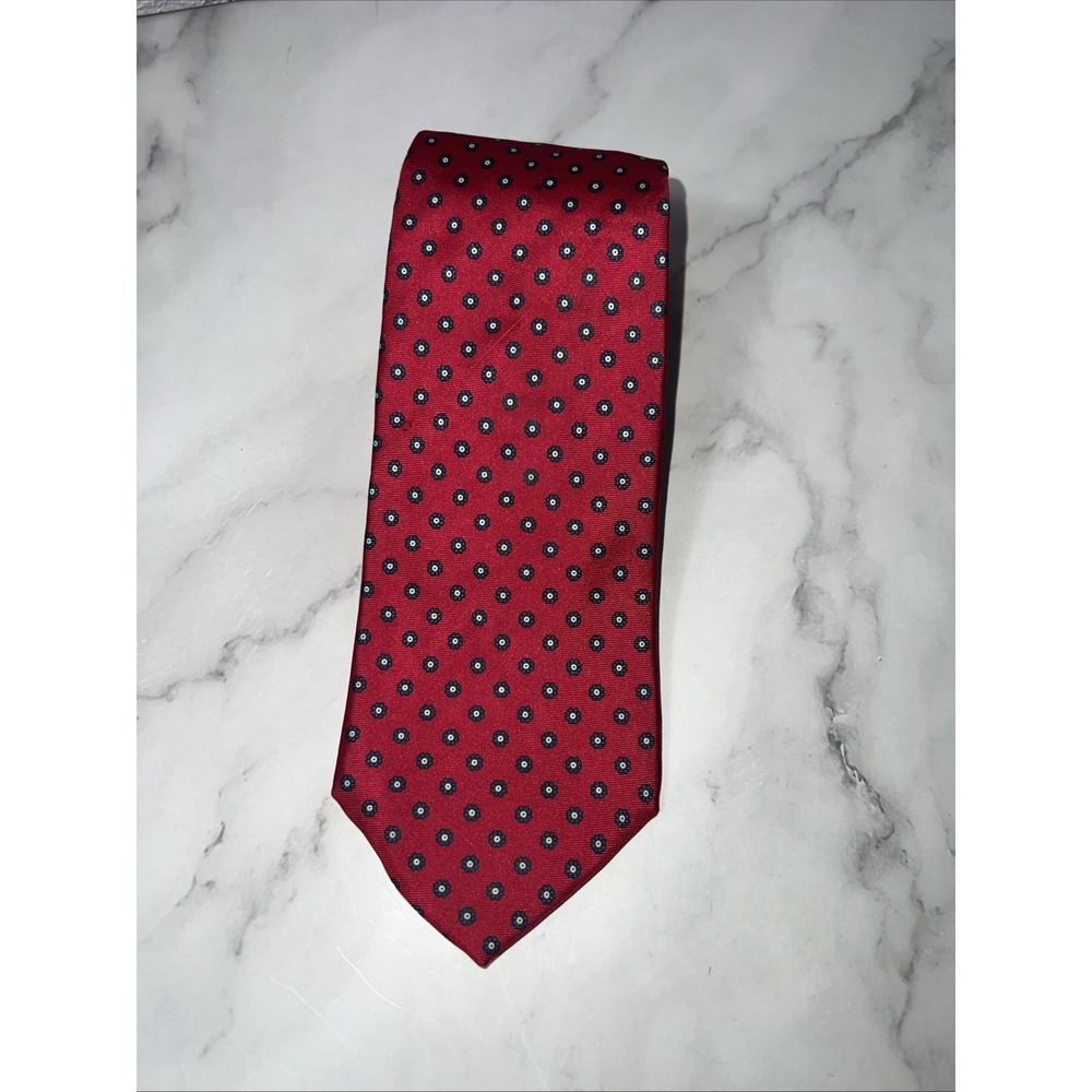 Vintage Nino Cerruiti 100% Silk Tie 58" x 3.5" ✅ Made In USA